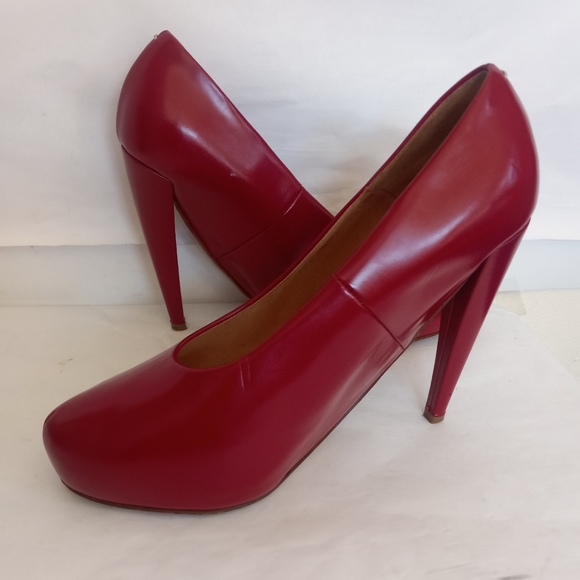 Maison Margiela Heels oversize Red size 38.5 Rare - Picture 4 of 16